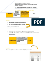 Catálogo de Las Prestaciones Legales en México