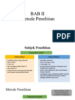 Metode Penelitian & Kesimpulan, Analisis