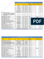 Horário do 1o Semestre Pós-Graduação Ciência Computação