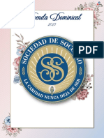 Agenda Dominical Sociedad de Socorro SMS 2023 Imprimir Las Copias Necesarias