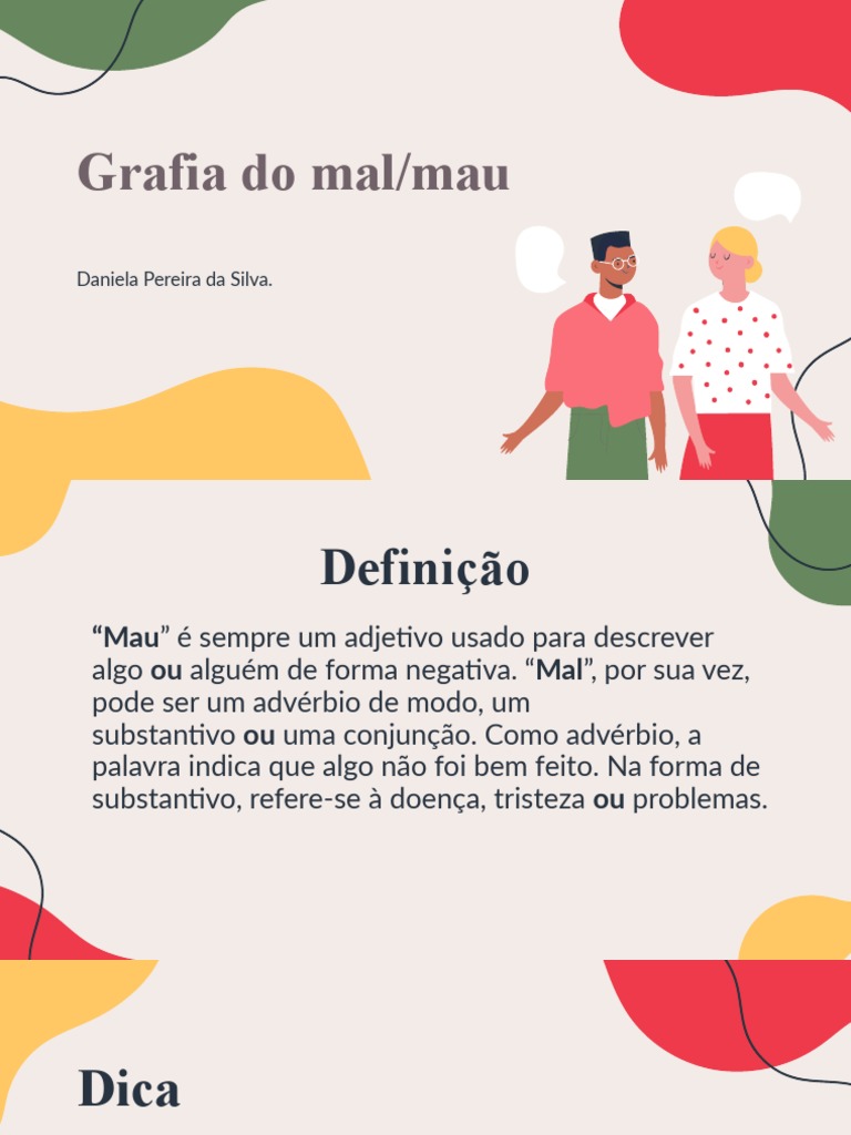 Grafia Mau X Mal2 | PDF