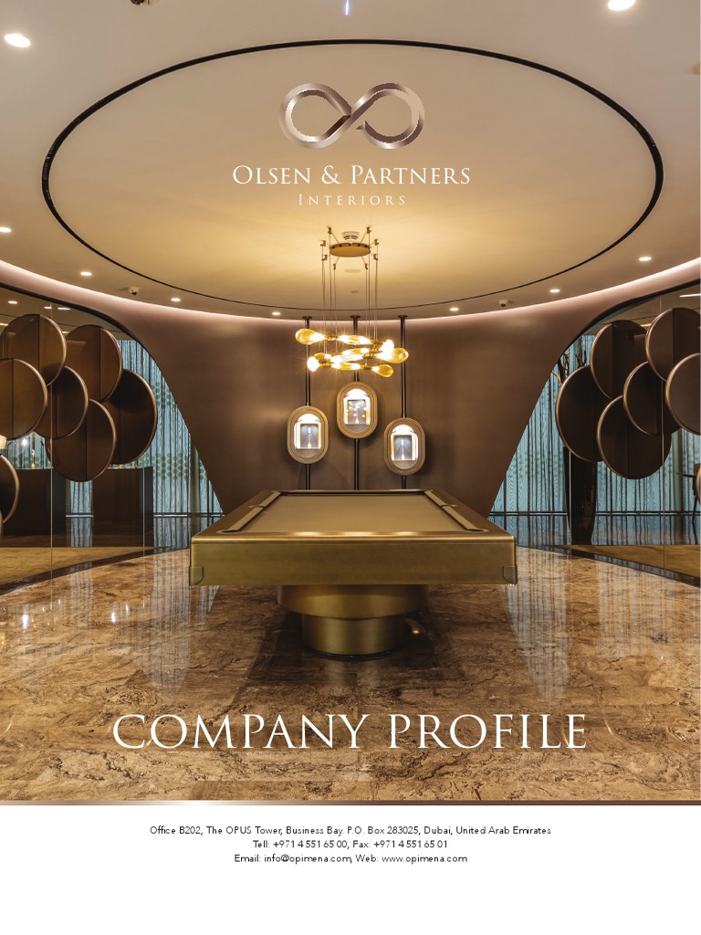 OPI Company-Profile Lowres | PDF | Interior Design | Hotel
