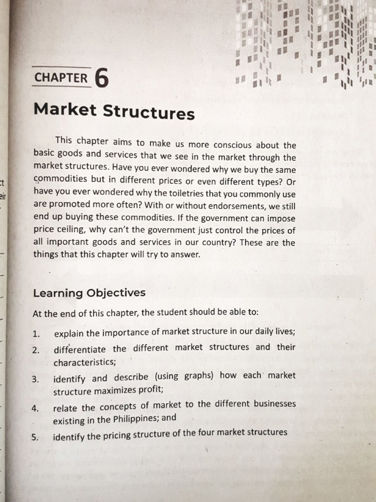 Econ Chapter 6 Pdf Oligopoly Perfect Competition