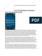 Kepentingan Maqasid Syariah Dalam Pen Gurus An Dan Ran Islam