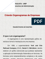 Elaboração de Organogramas - Assunto extra para P1 - Oswaldo PDF