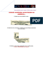 Como dobrar uma nota de $20 para revelar símbolos relacionados aos ataques de 11 de setembro
