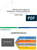 Presentasi Rekredensialing FKTP Tahun 2021