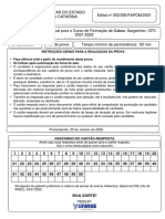 CADERNO DE PROVA CFS 2021-2022