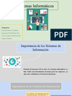 Equipo 6, PPT Importancia de Los Sistemas Informáticos.