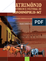 Patrimônio Histórico e Cultural de Rondonópolis - Orientações didáticas no ensino de História