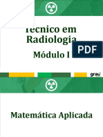 Aula - 06 - Radiologia - Módulo I - Matematica Aplicada