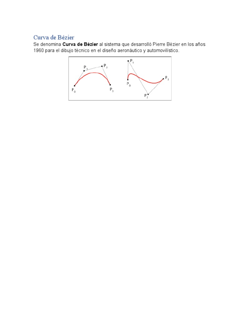 Curva de Bezier | PDF