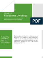 Lecture 2 - Minimum Requirements For Group A (Residential) Dwellings