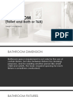 Lecture 3 - Bathroom Design