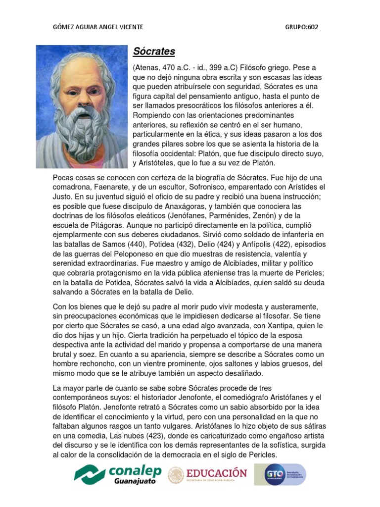 Bibliografía de Sócrates | PDF | Sócrates | Platón
