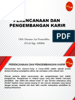 Perencanaan Dan Pengembangan Karir