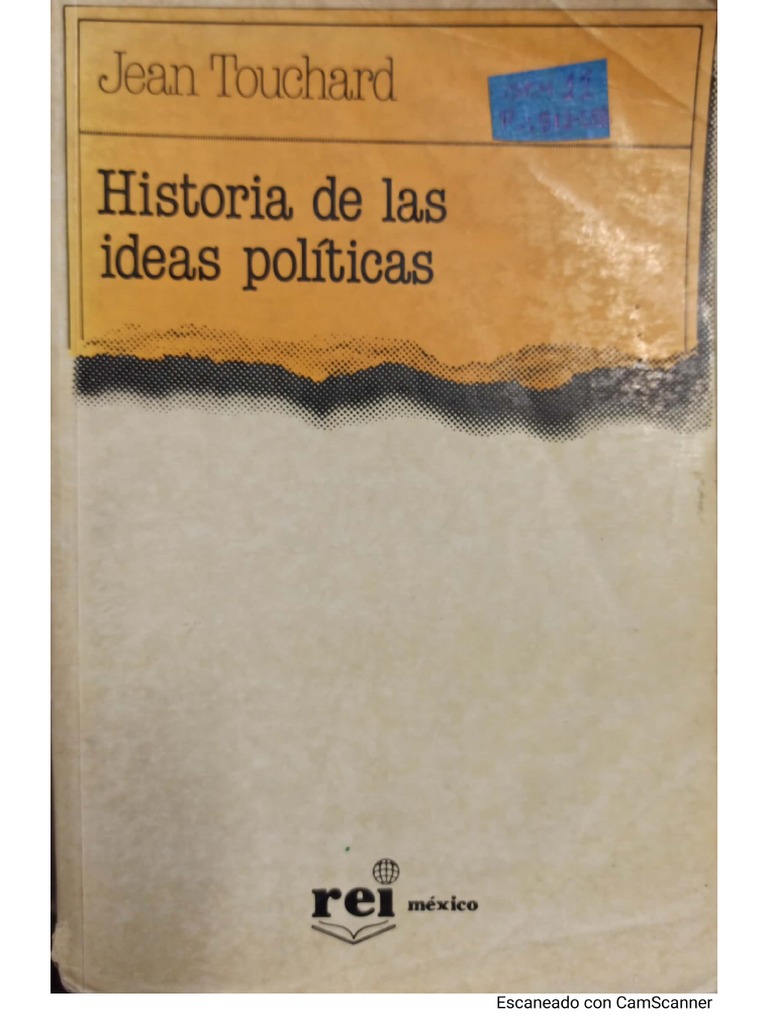 Historia de Las Ideas Políticas Jean Touchard PDF