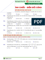 Bài 5.1 Tìm Hình Chiếu - Điểm Đối Xứng