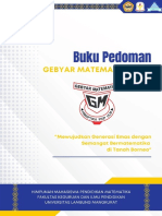 Buku Pedoman Gebyar Matematika 2022