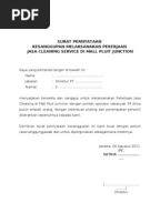 Surat Perjanjian Penyelesaian Pembayaran