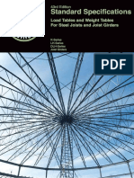 SJI - Catalog Final Load Tables and Weight Tables For Steel Joist and Joist Girders 43rd Ed With Errata1and2