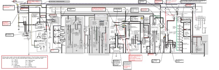 1978fj40 Kwik Wire Diagram | PDF | Transport | Components