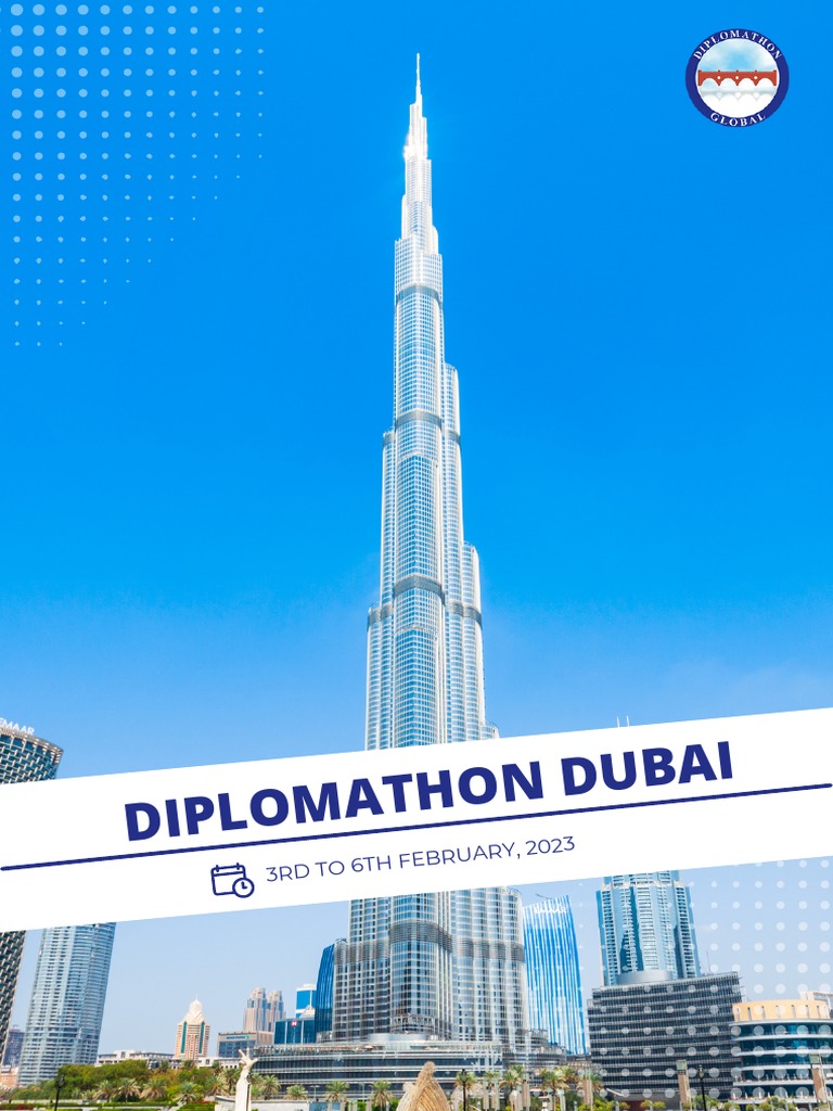 Diplomathon Dubai 2023 Overview | PDF | Dubai | Indian Cuisine