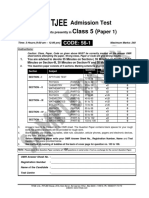 Sample Paper at 2324 Class V p1 At+pcbm