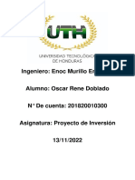 Formulacion y Evaluacion de Proyecto de Invercion Oscar Doblado