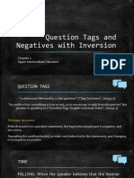 Chapter 2 Question Tags and Negatives With Inversion - EnGLISH LECTURE