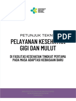 PDF Juknis Pelayanan Kesehatan Gigi Dan Mulut Di FKTP Pada Masa Adaptasi Kebiasaan Baru Compress
