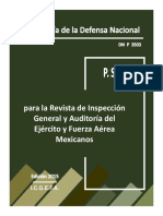 Procedimiento Sistemático Revista Inspección Ejército Fuerza Aérea Mexicana