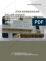 Kecamatan Kembangan Dalam Angka 2022