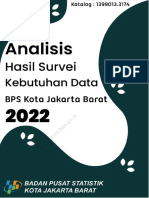 Analisis Hasil Survei Kebutuhan Data Kota Jakarta Barat 2022