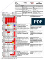 Calendario 2022 Sede 22-06-2022