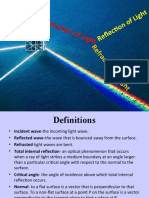 Reflection and Refraction of Light