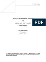 Material and Equipment Standard FOR Medium and High Voltage Power Cables