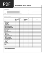 Staff Entrance & Exit Form