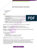 Column Chromatography Questions - Docx 1