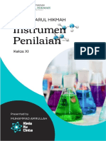 Instrumen Penilaian Laju Reaksi - Muhammad Amrullah