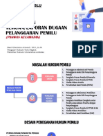 Penanganan Pelanggaran Pemilu Oleh Panwascam PDF