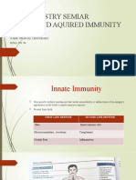 Innate and Acquired Immunity