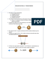 Recuperacion de Física 11 Tercer Periodo