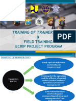 Paparan Rencana Pelatihan TOT & Field Training - ENGLISH