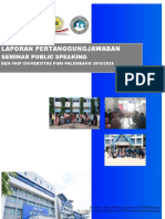 LPJ Seminar Public Speaking Duta Fkip