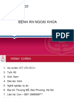 Bệnh án hậu phẫu thần kinh