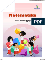 Buku Matematika Kurikulum 2013 Kelas 6 Semester 2