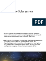 The 8 Planets and Beyond in Our Solar System