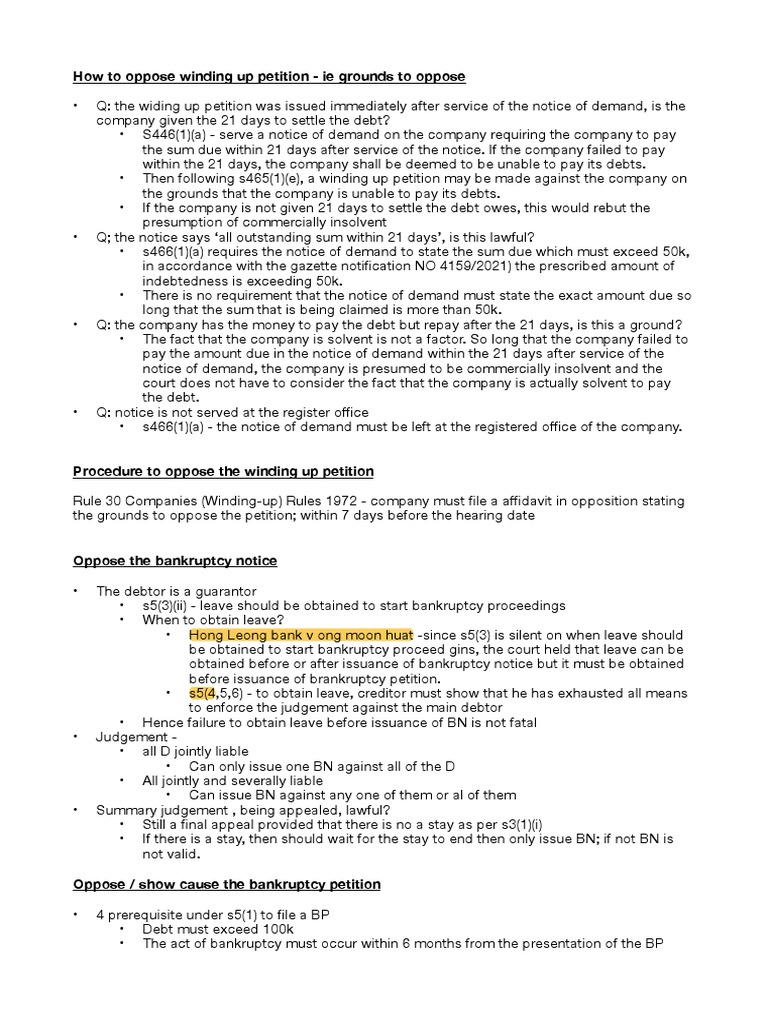 bankruptcy | PDF | Bankruptcy | Liquidation