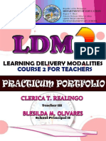 Clerica T. Realingo LDM2 FOR TEACHERS PORTFOLIO PRACTICUM 